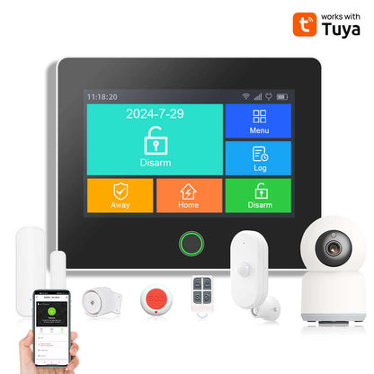 Smart WiFi Home Alarm System by Tuya-Complete Security Kit